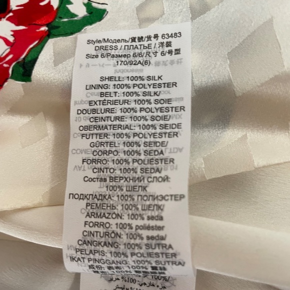 Tea Rose Ruffle Silk Belted Wrap Dress from TORY BURCH - Picture 16 of 16